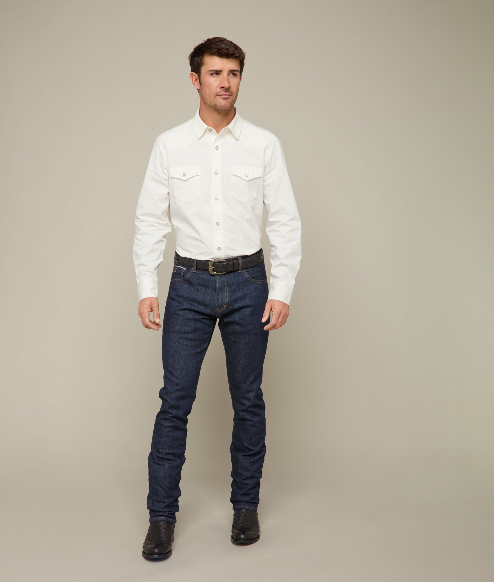 Jacob Men's Shirt :: Canvas - Image 2
