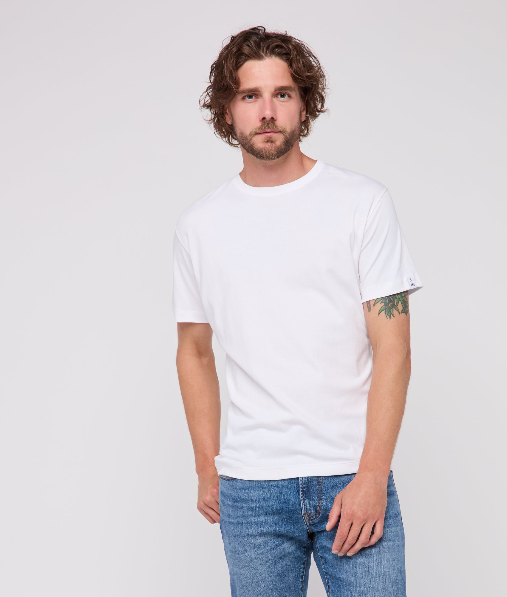Lucchese x Parker McCollum Pima Cotton Tee :: White - Image 2