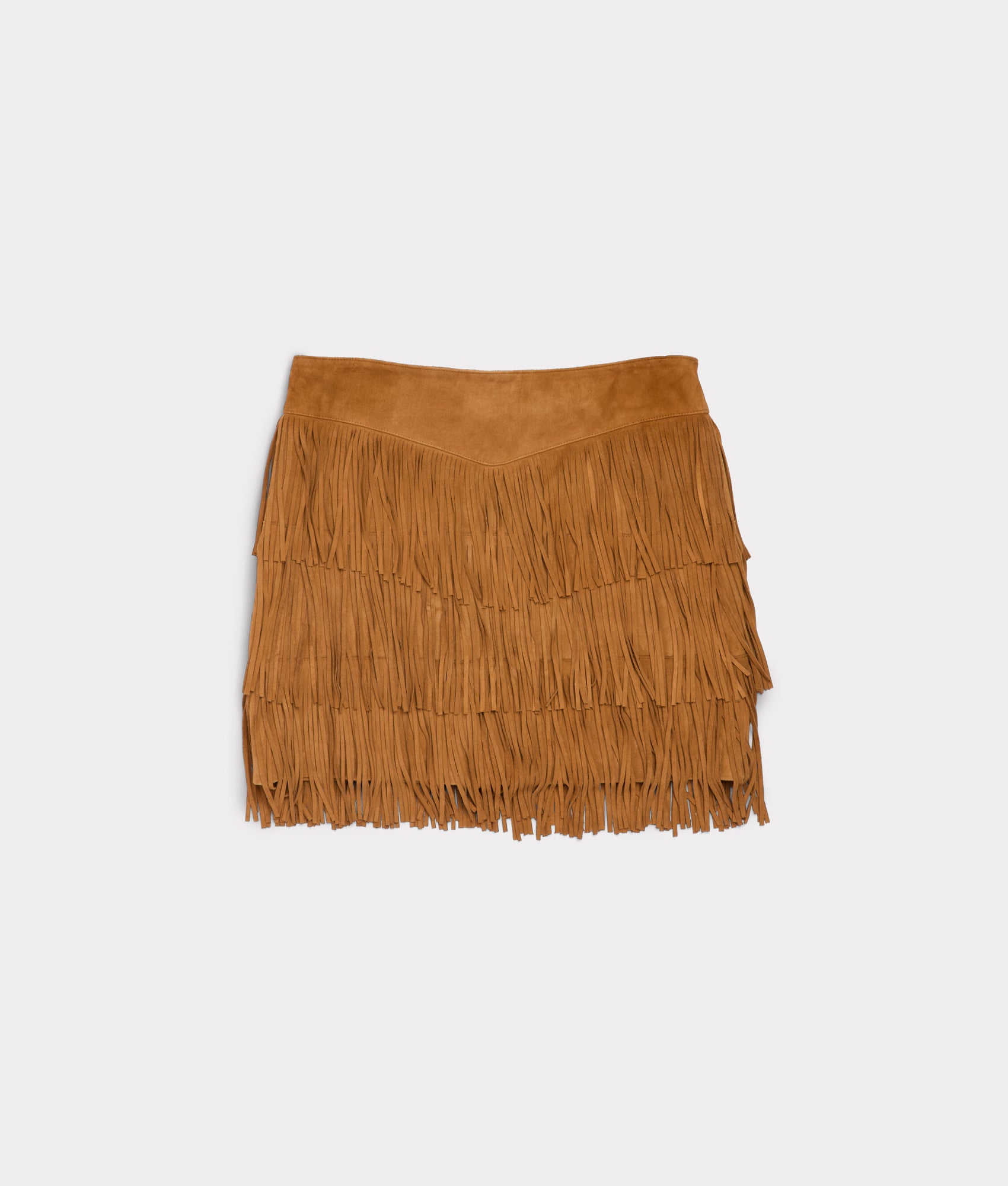 Annabelle Fringe Skirt :: Cinnamon