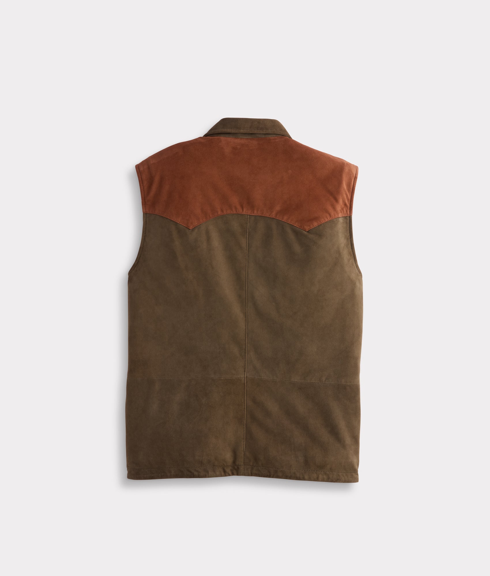 Rit Two-Tone Vest :: Olive - Image 6