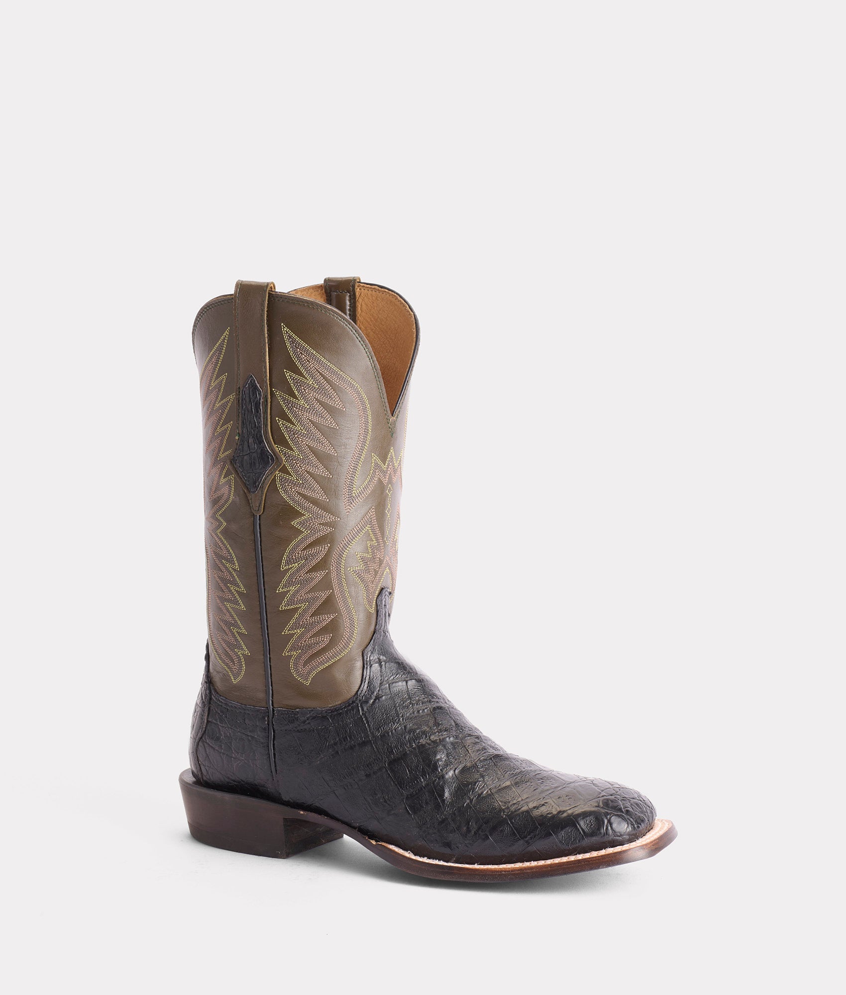 Bryan Exotic :: Black + Olive - Image 5