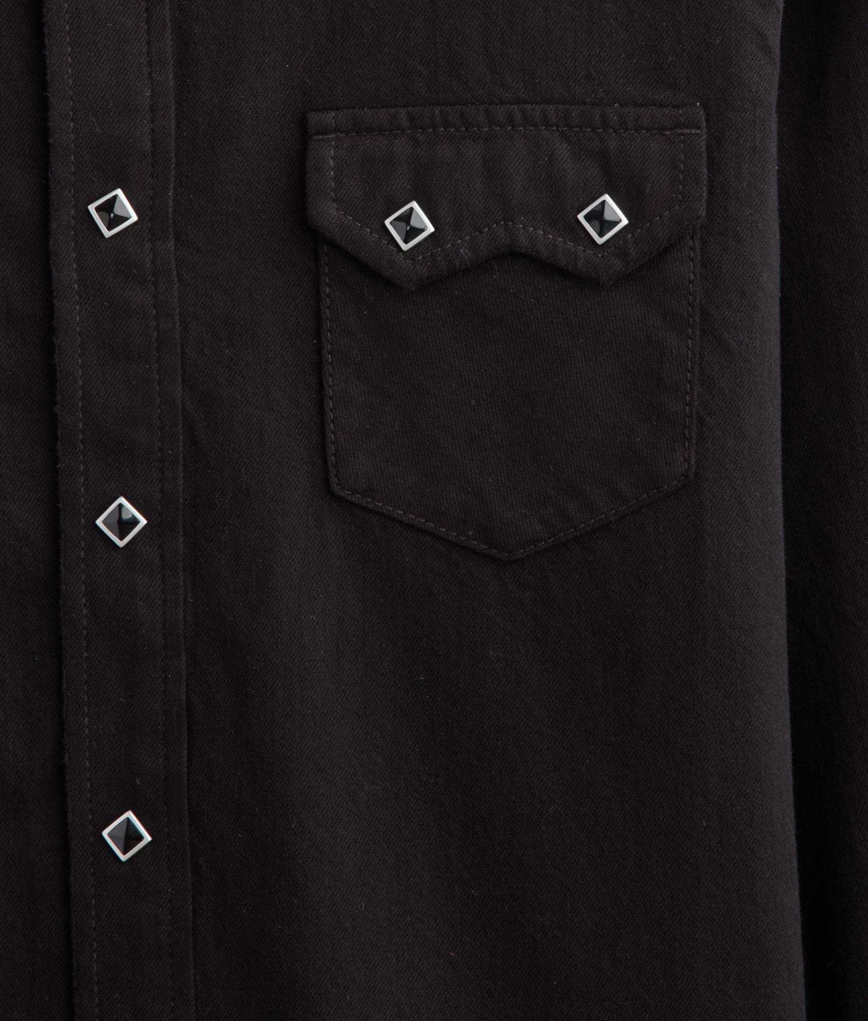 Sawyer Sawtooth Pocket Shirt :: Black - Image 6