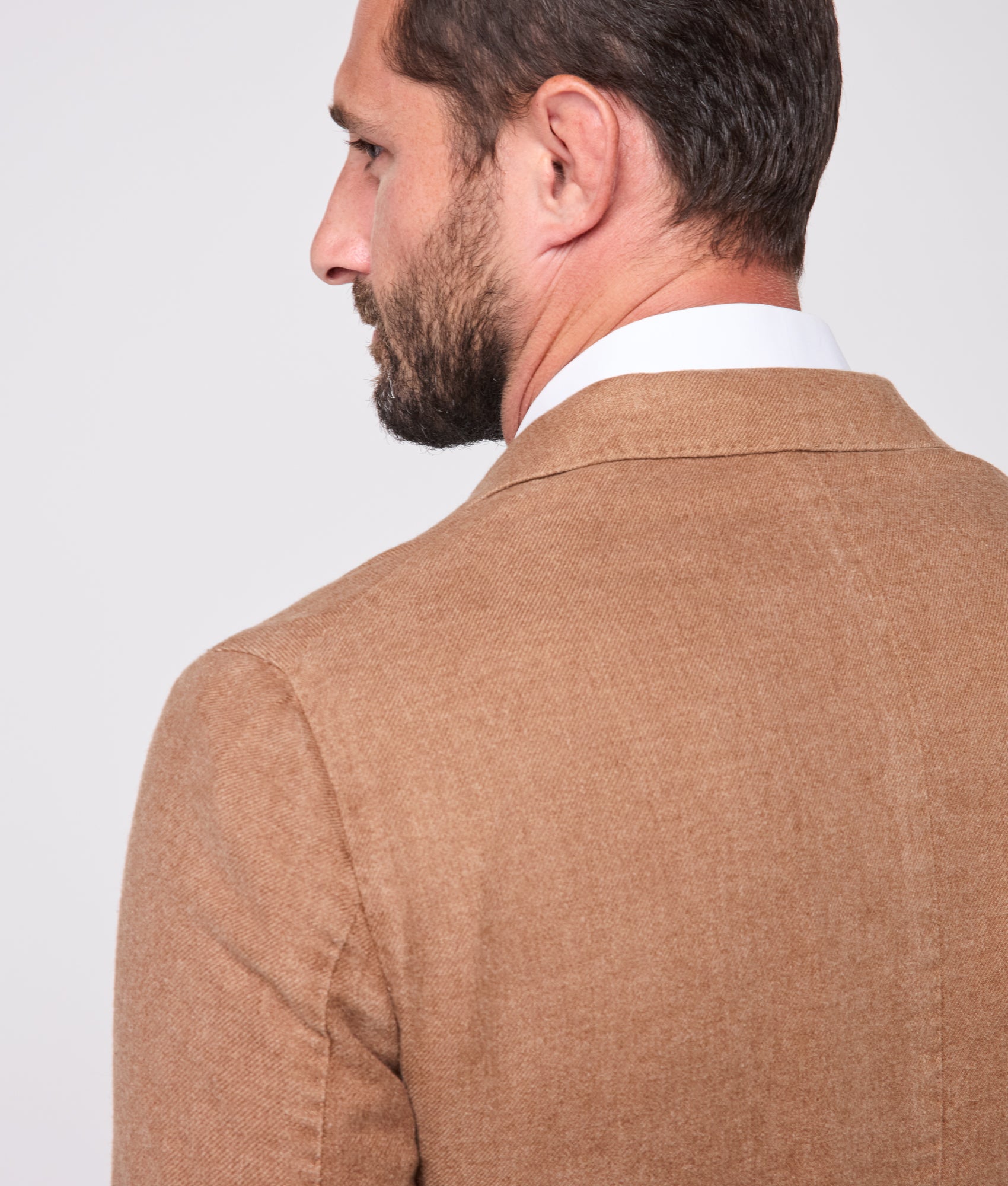 Herringbone Sport Coat - Modern Fit :: Toffee - Image 6