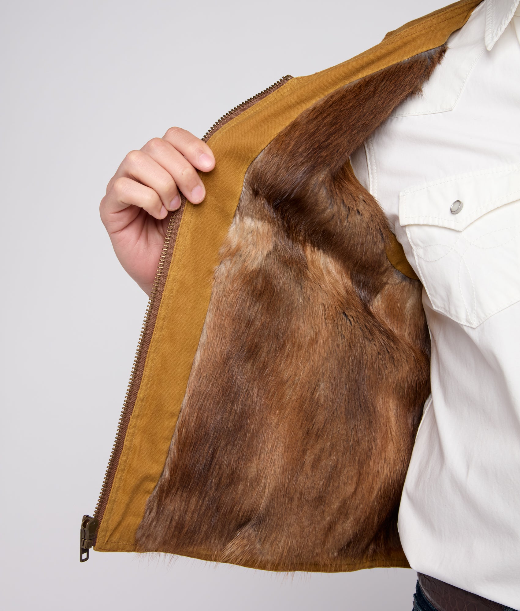 McGuire Vest :: Khaki - Image 10