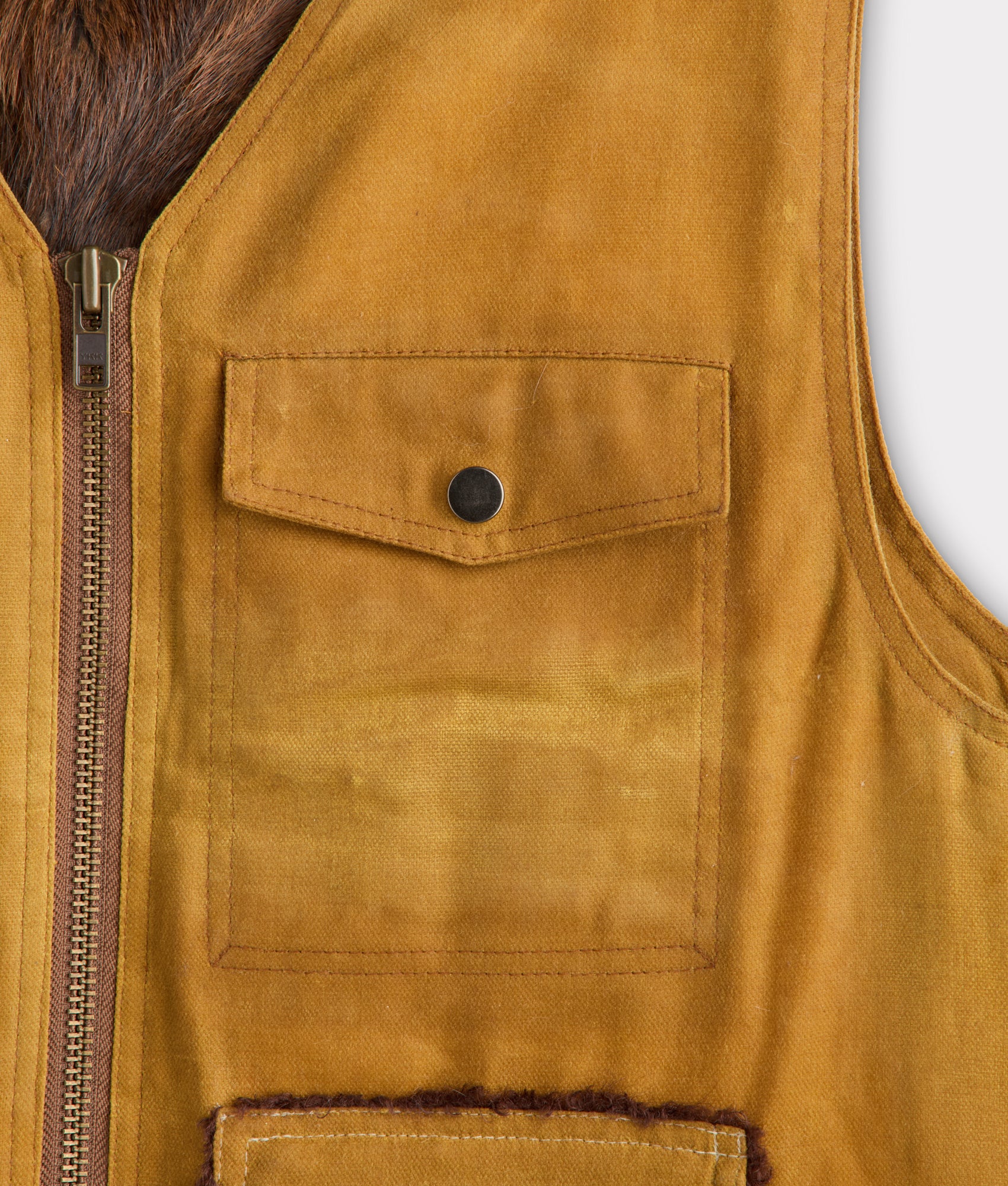 McGuire Vest :: Khaki - Image 12