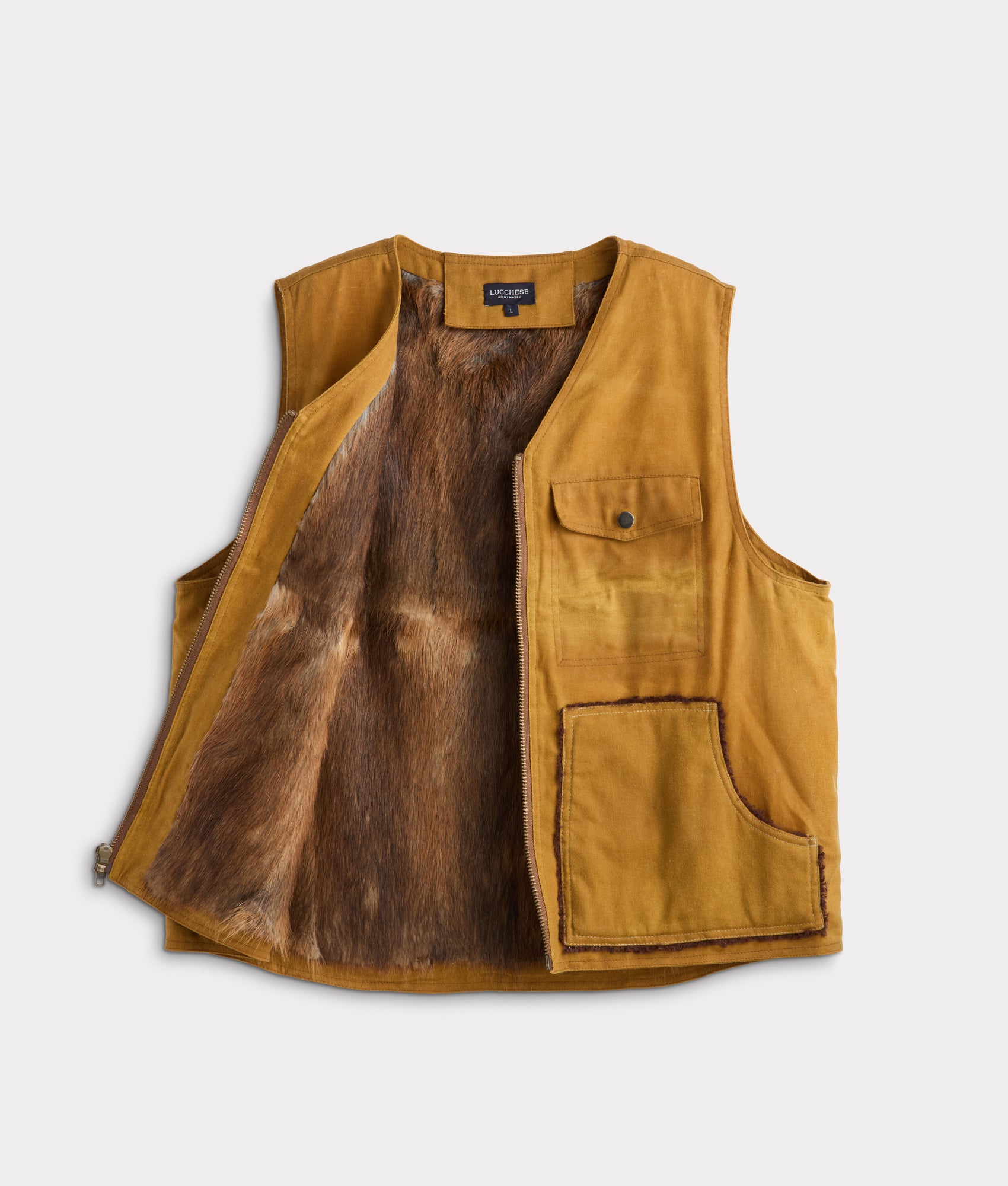 McGuire Vest :: Khaki - Image 3