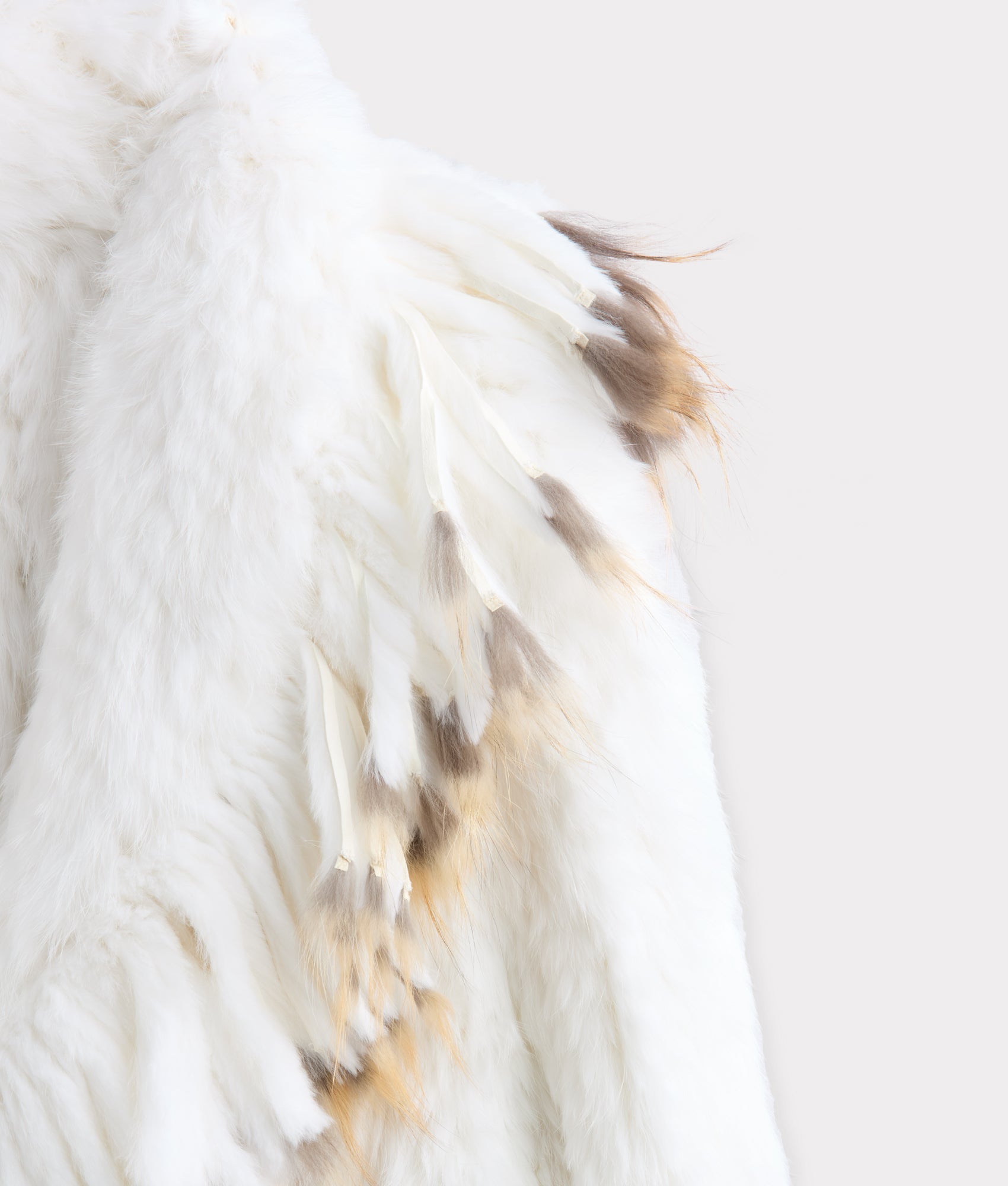 Francis Fur Fringe Jacket :: White - Image 15