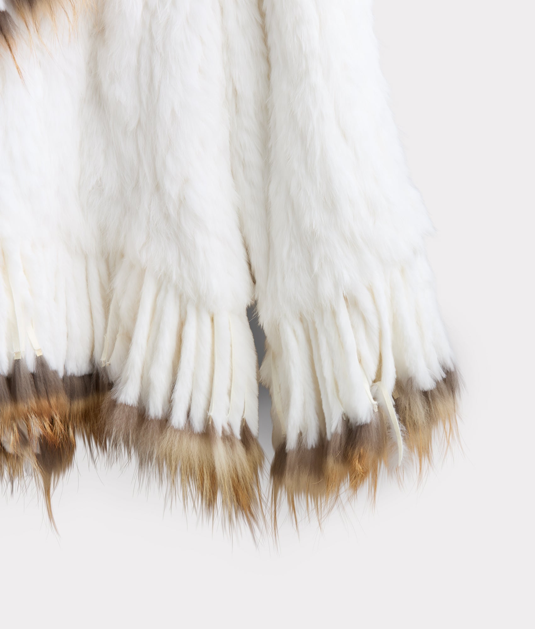 Francis Fur Fringe Jacket :: White - Image 12