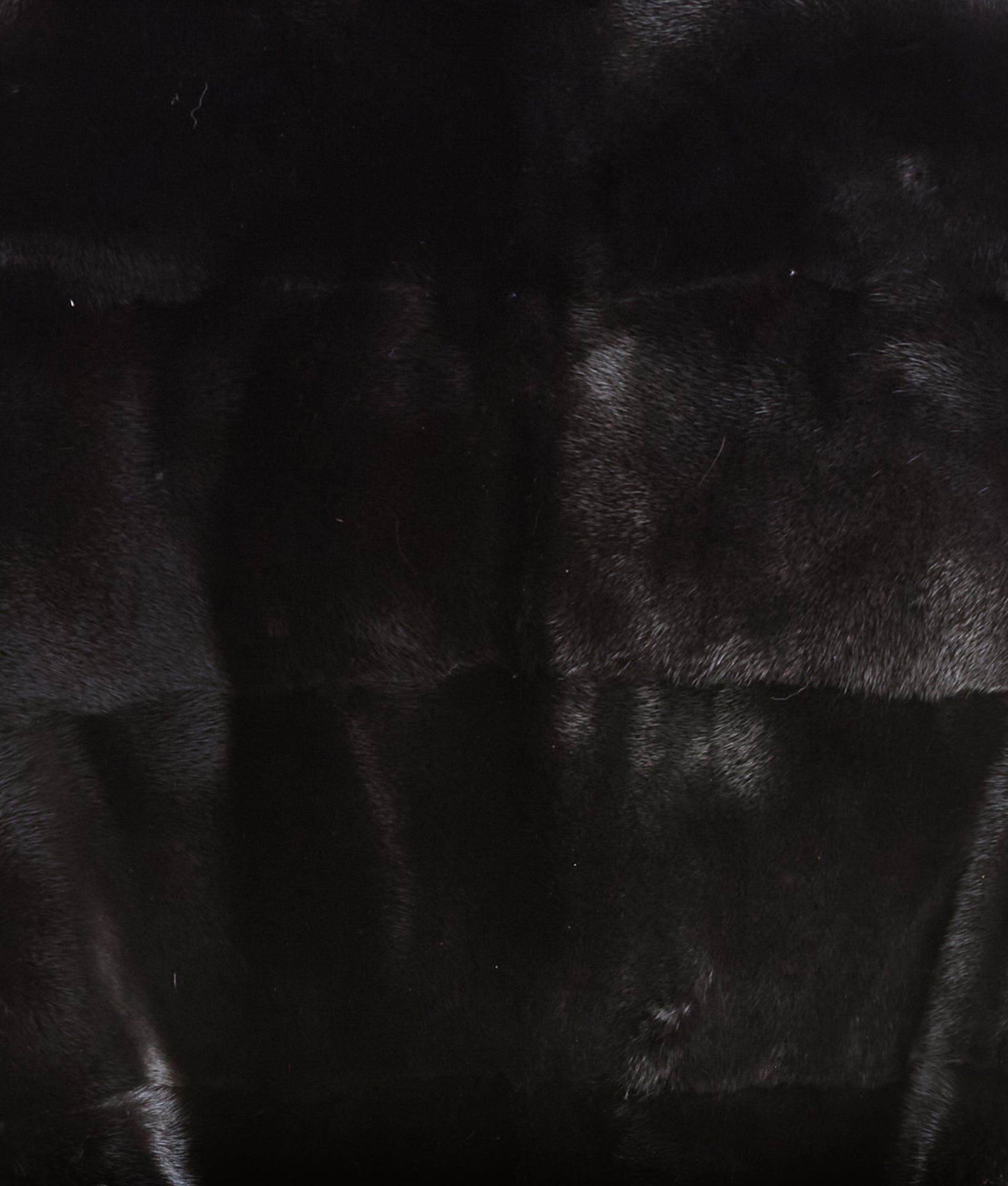 Andrea Sleeveless Fur Coat :: Black - Image 13