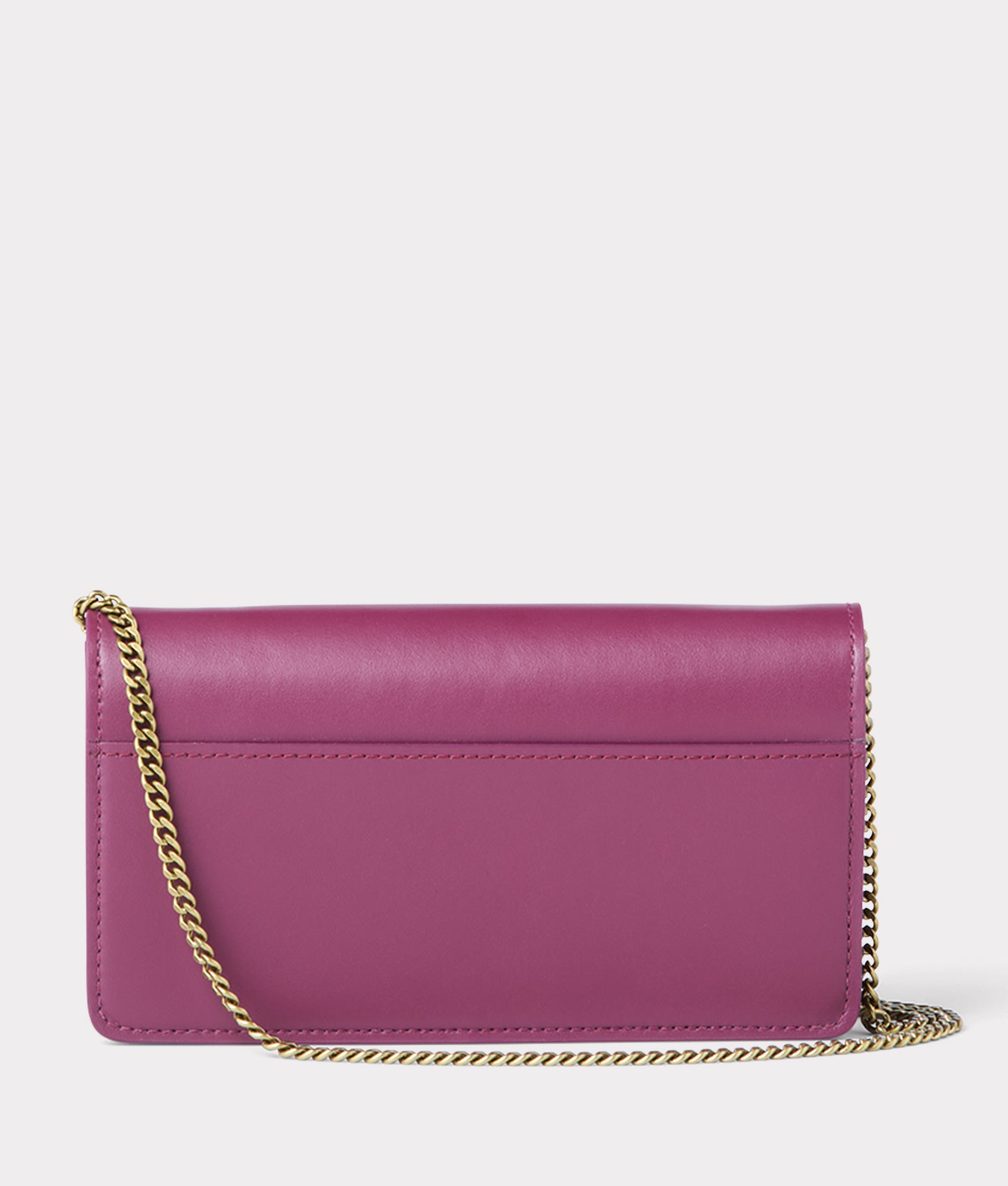 Long Wallet On A Chain :: Burgundy - Image 4