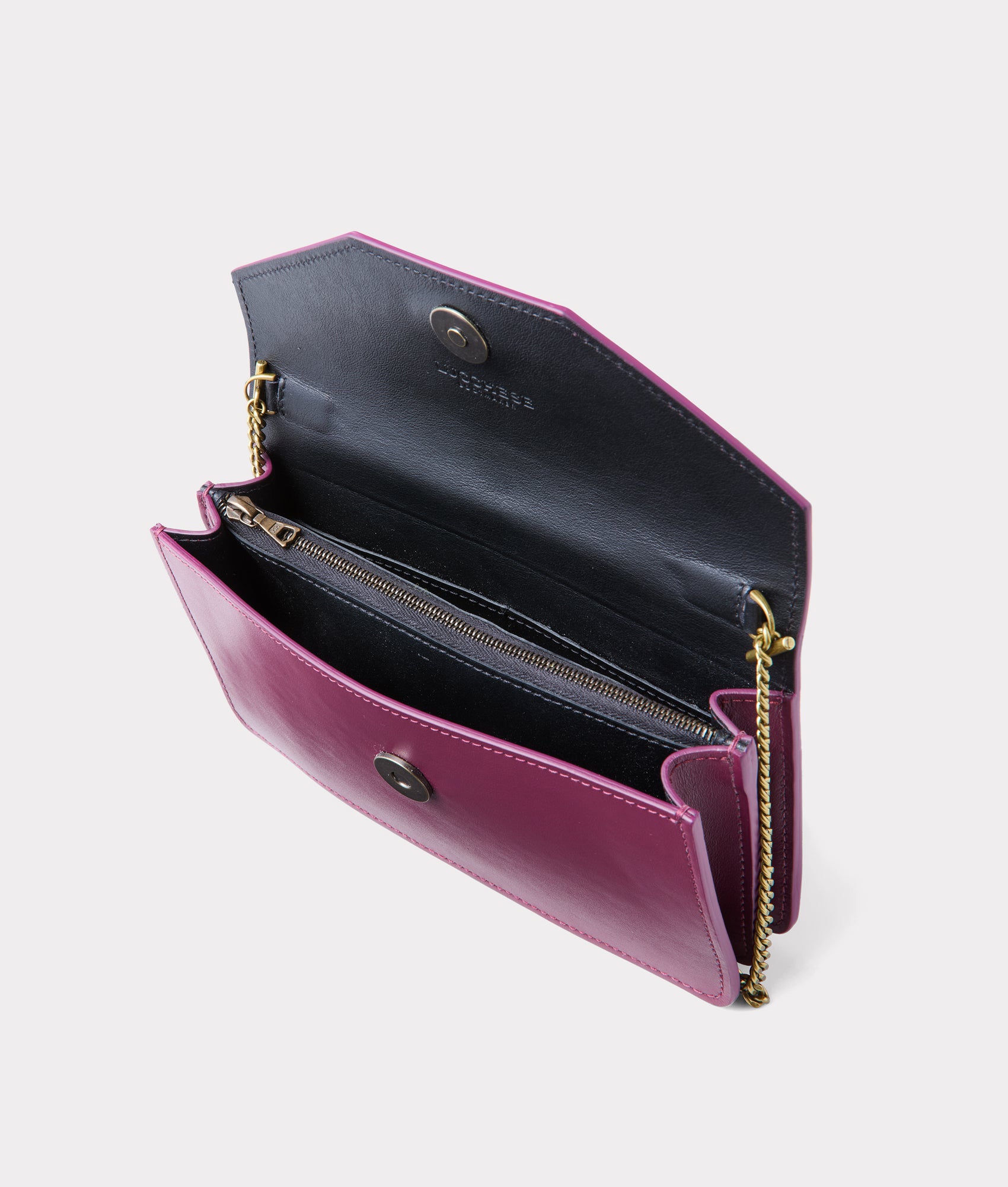 Long Wallet On A Chain :: Burgundy - Image 5