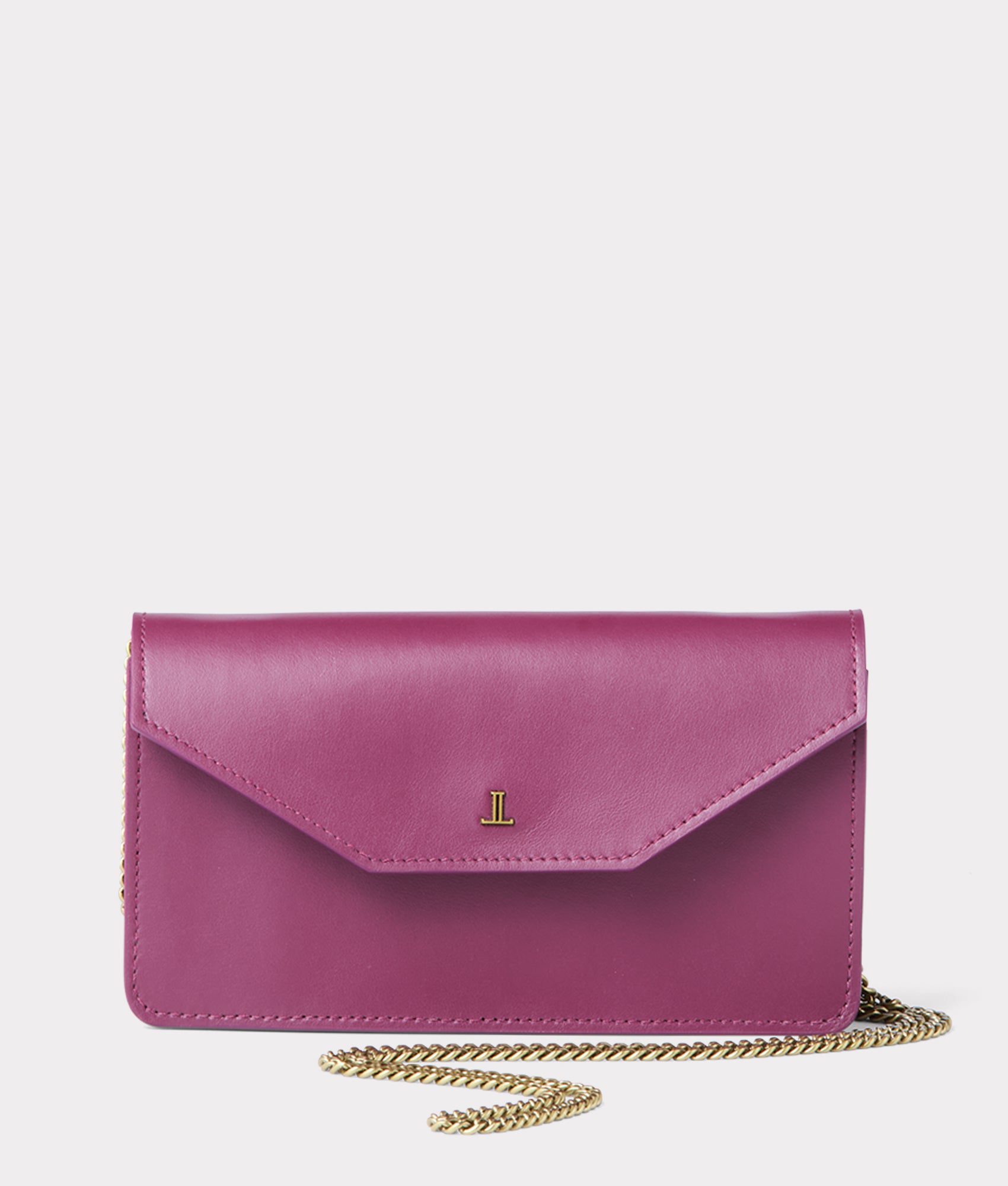Long Wallet On A Chain :: Burgundy