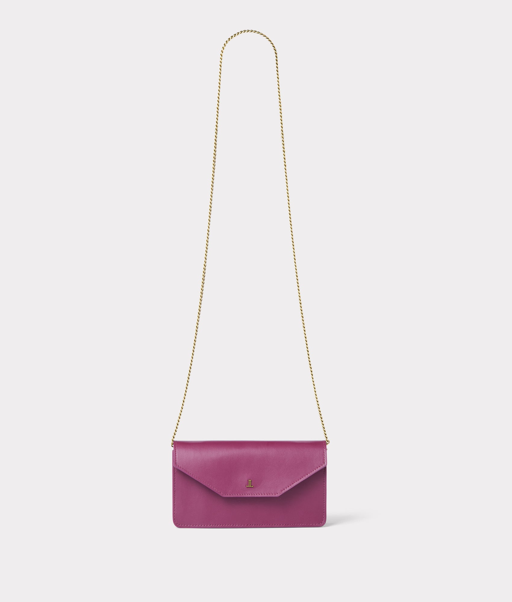 Long Wallet On A Chain :: Burgundy - Image 6