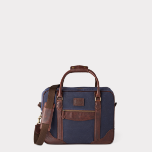 Everyday Waxed Canvas Cowboy Bag :: Navy