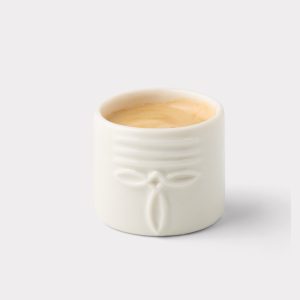 Stackable Medallion Espresso Cup :: Natural