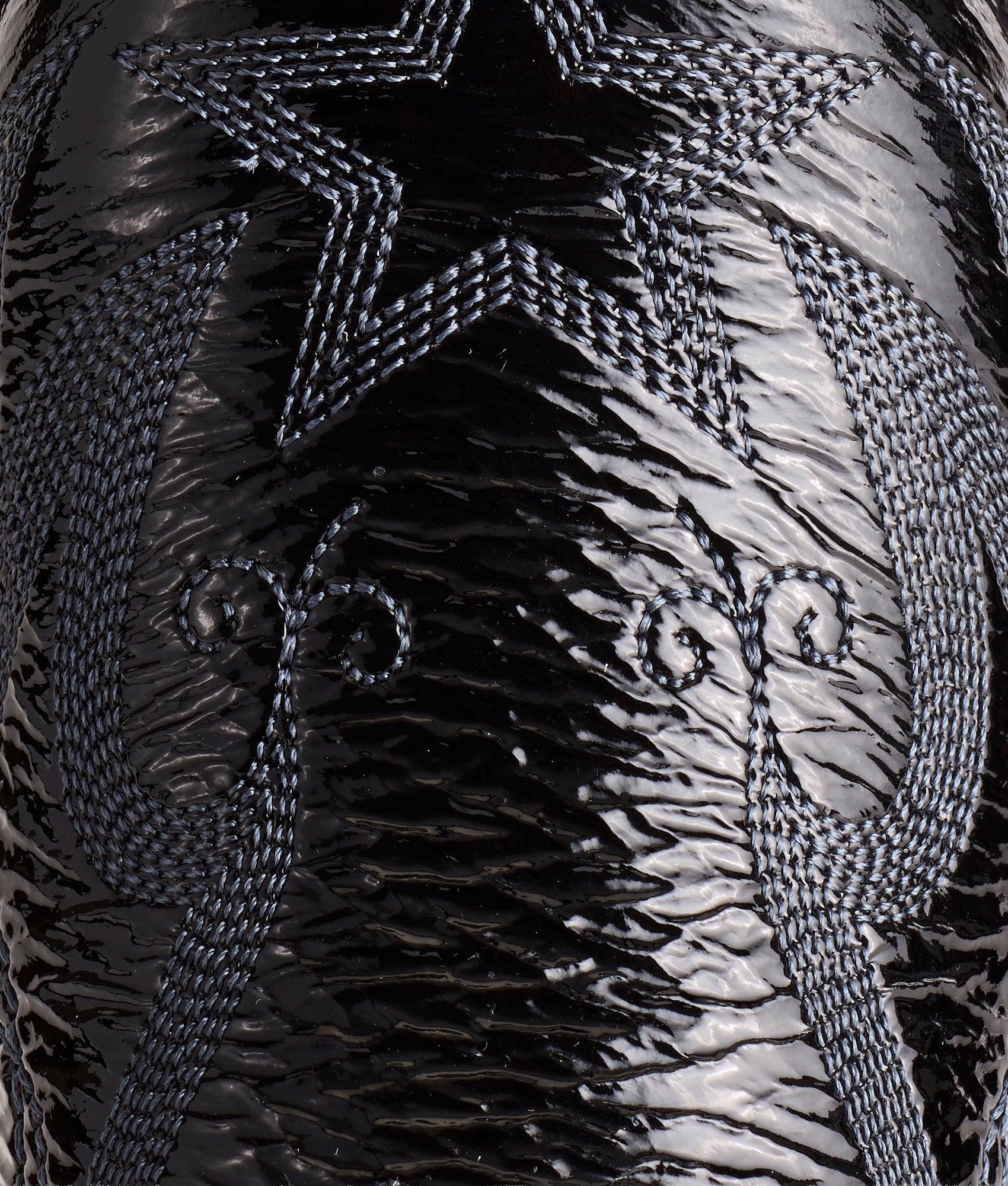 Gina :: Crinkle Patent Black - Image 8