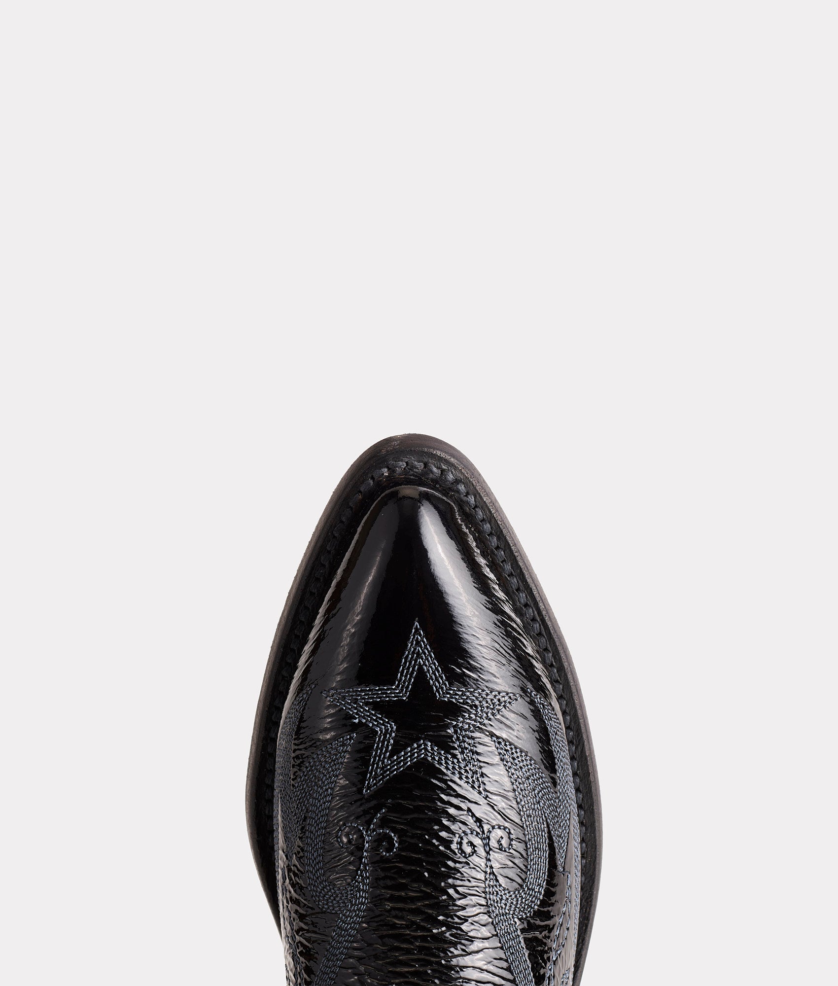 Gina :: Crinkle Patent Black - Image 7