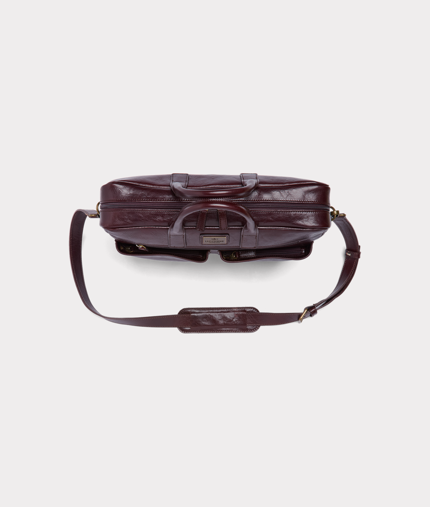 Cosimo Briefcase :: Chocolate - Image 6