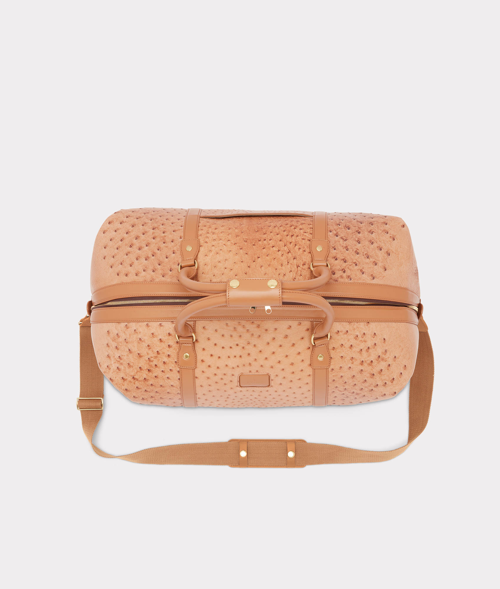 Ostrich Duffle - Large :: Cognac - Image 8