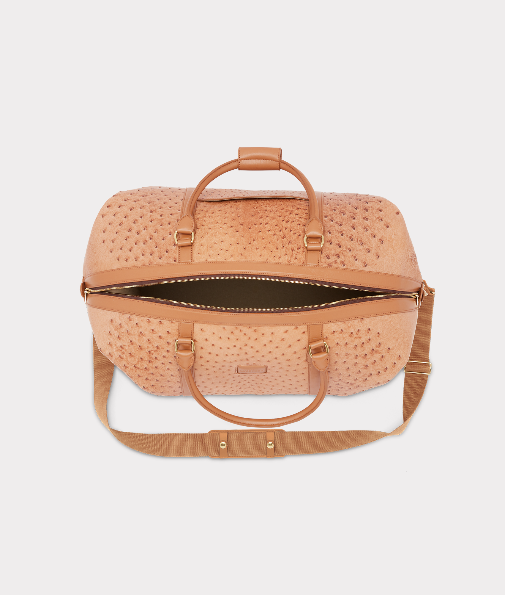 Ostrich Duffle - Large :: Cognac - Image 9