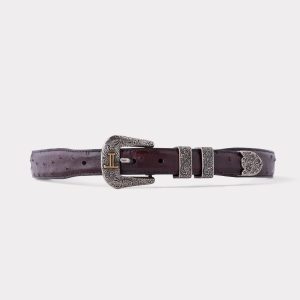 Full Quill Ostrich Tapered :: Black Cherry
